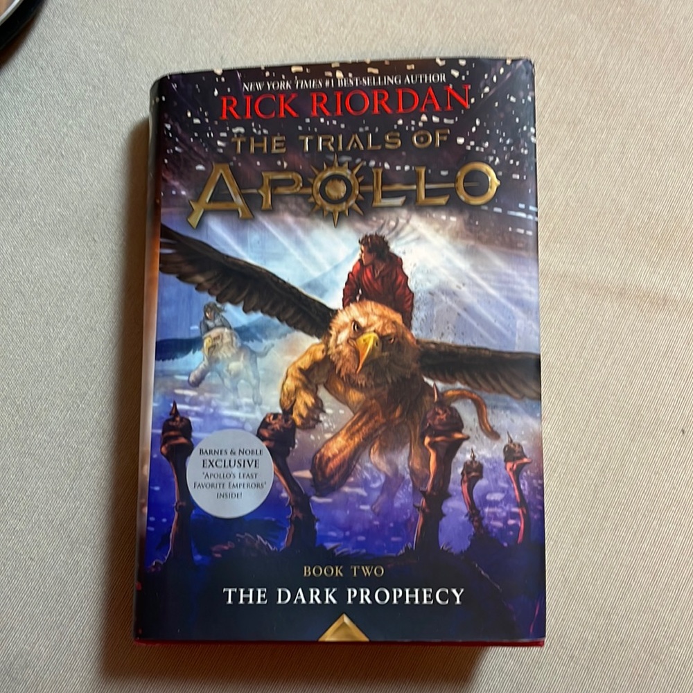 NOT ELIGIBLE FOR BUNDLE DEAL The Trials of Apollo #2 in The Dark Prophecy Series
